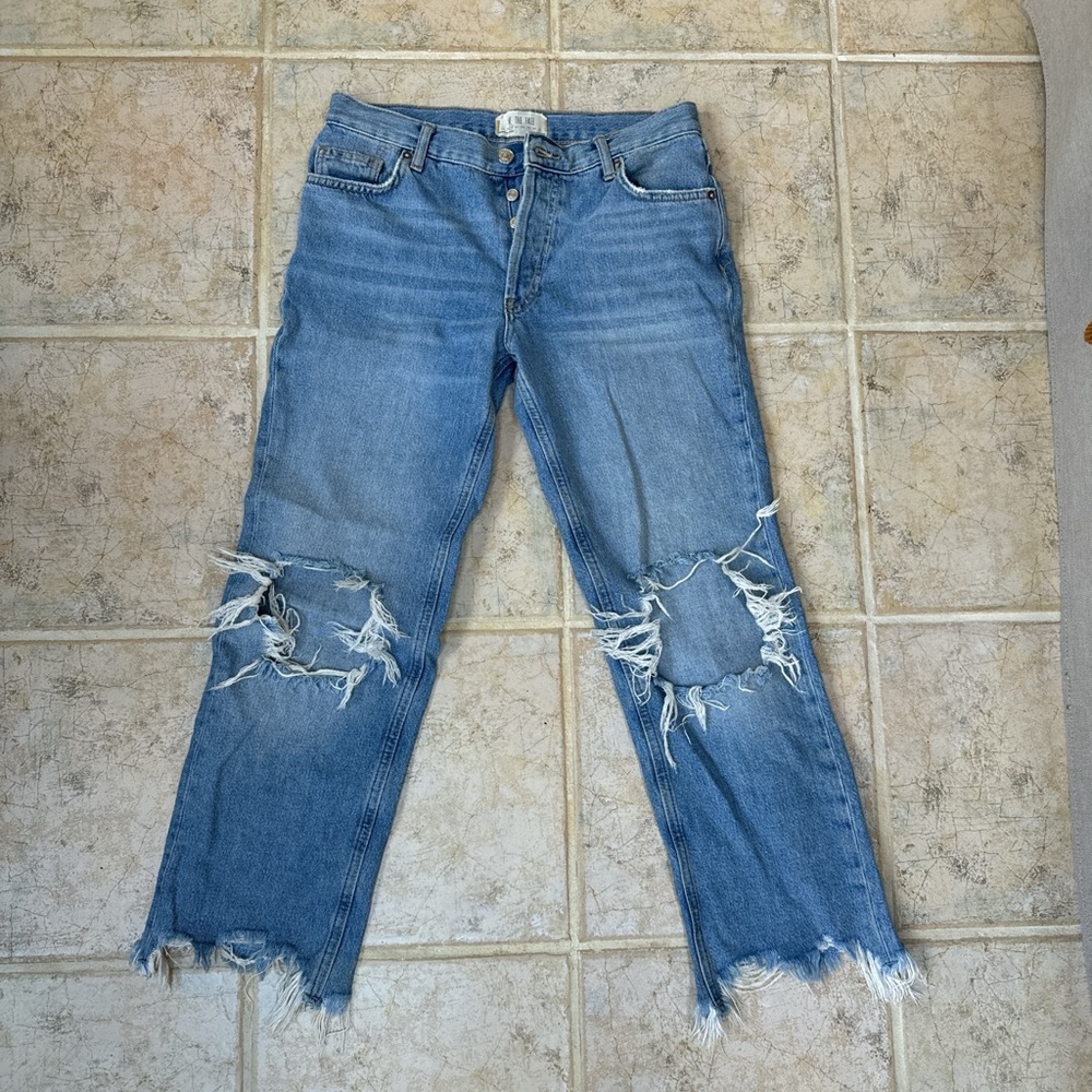 Free People Ripped Jeans